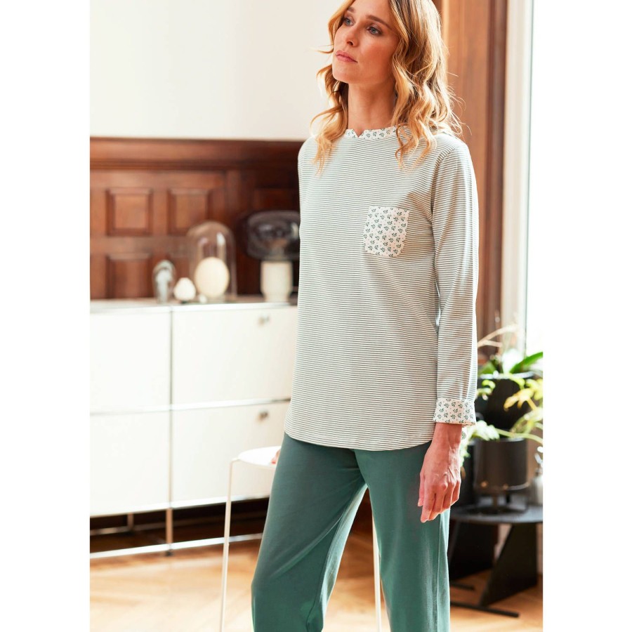 Lingerie De Nuit Canat | Pyjama En Coton Nil