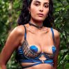 Soutiens-Gorge Studio Pia | Soutien-Gorge Ouvert Cobalt