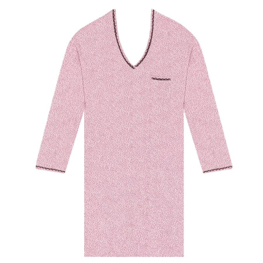 Lingerie De Nuit Le Chat | Chemise De Nuit Rose