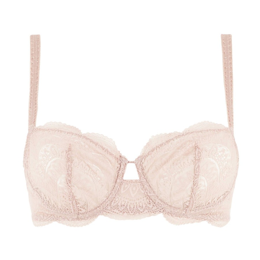 Soutiens-Gorge Simone Pérèle | Soutien-Gorge Corbeille En Dentelle Peau Rosee