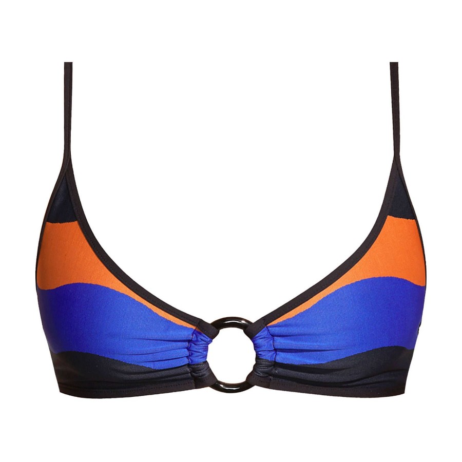 Maillots De Bain Andres Sarda Brassiere | Haut De Maillot De Bain Brassiere Bleu