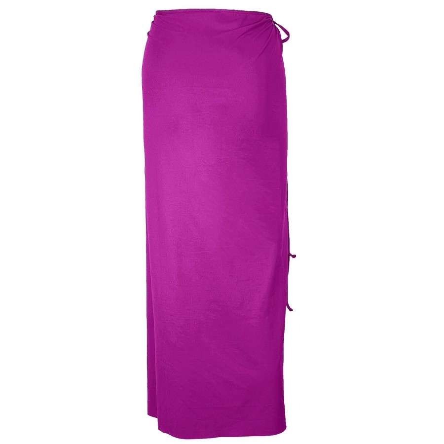 Maillots De Bain Antigel Tunique De Plage & Pareo | Pareo Long Mer Amethyste