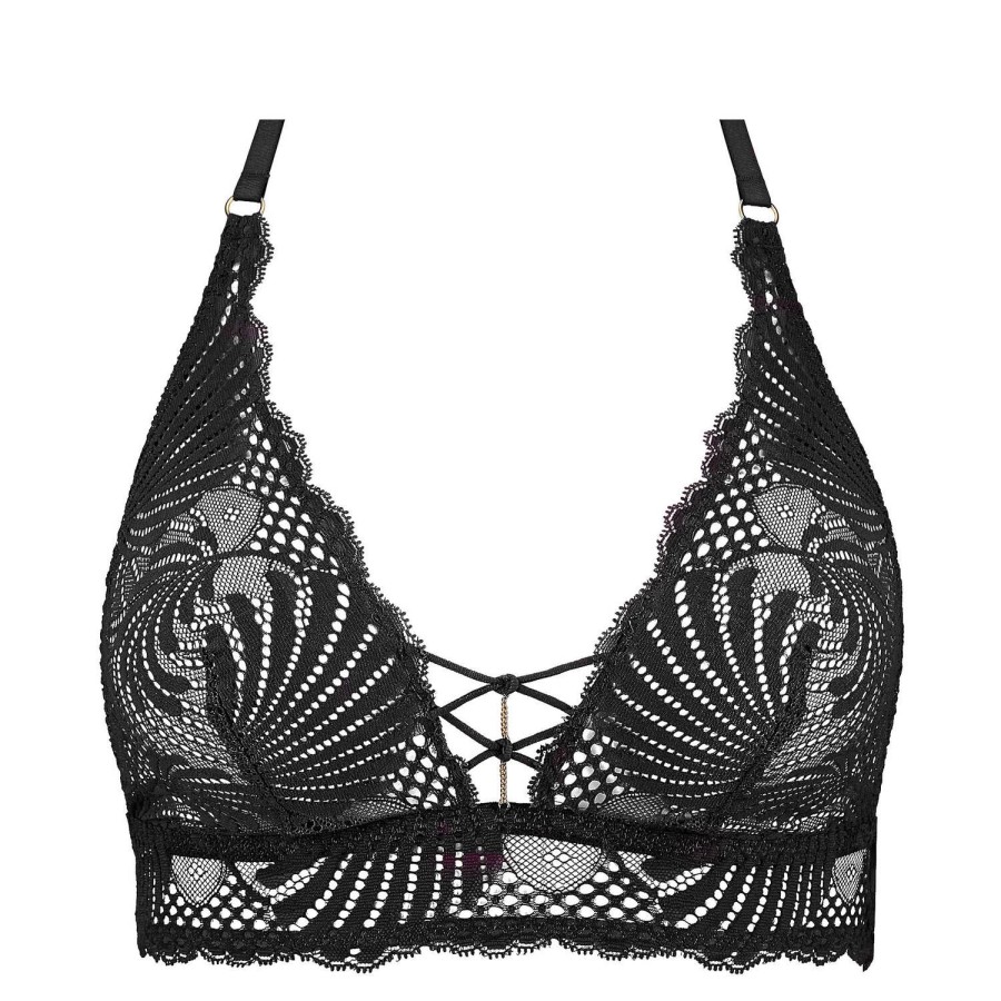 Soutiens-Gorge Aubade | Soutien-Gorge Sans Armatures En Dentelle Noir