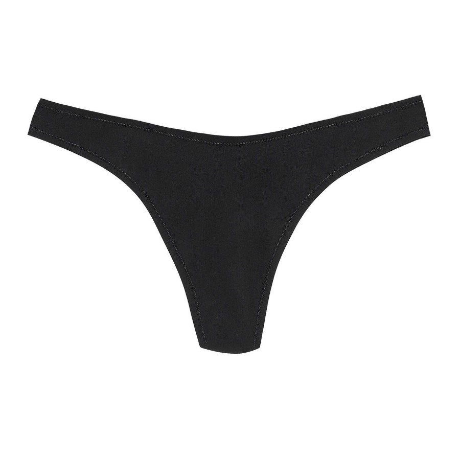 Maillots De Bain Pain de Sucre Bresilien / Tanga | Bas De Maillot De Bain Tanga Stacey Noir