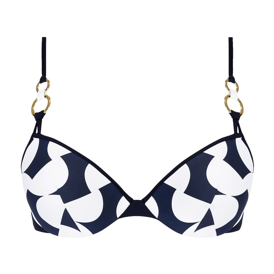 Maillots De Bain Lise Charmel | Haut De Maillot De Bain Coques Navy Croisiere