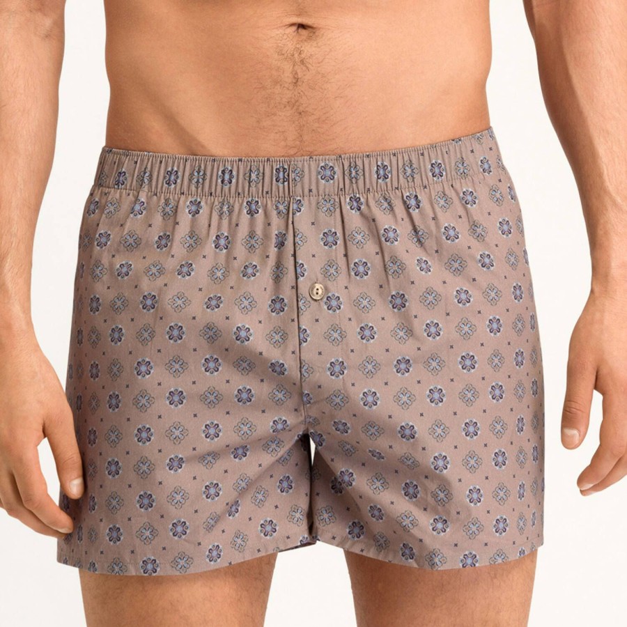 Homme Hanro Calecon Homme | Calecon Homme En Coton Classic Minimal