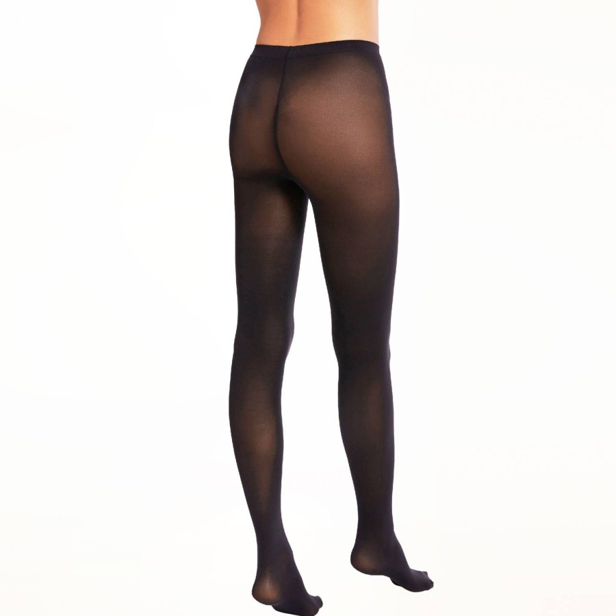 Lingerie Wolford | Collant Opaque 50 Deniers Noir