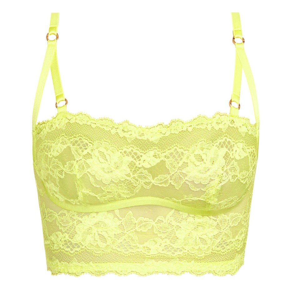 Soutiens-Gorge Andres Sarda | Soutien-Gorge Bustier En Dentelle Golden Apple