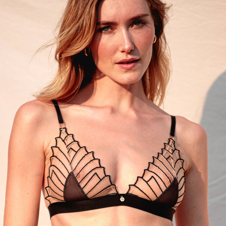 Soutiens-Gorge Atelier Amour | Soutien-Gorge Sans Armatures Noir