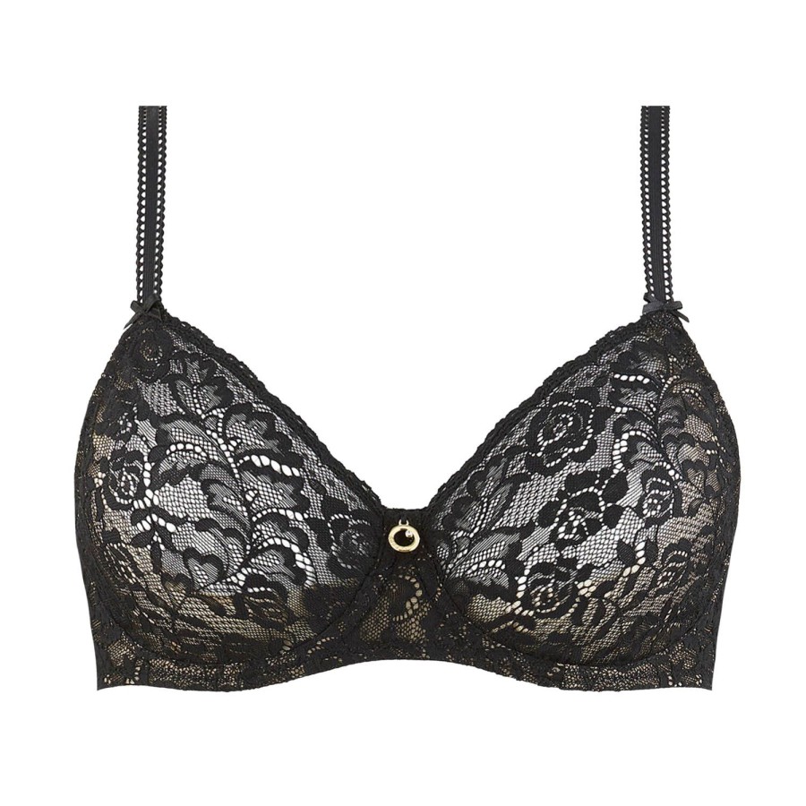 Soutiens-Gorge Aubade | Soutien-Gorge Balconnet En Dentelle Noir