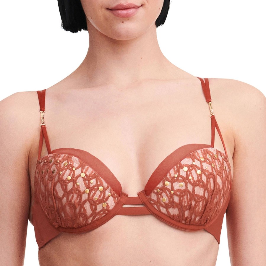 Soutiens-Gorge Chantelle X | Soutien-Gorge Push-Up En Dentelle Fox