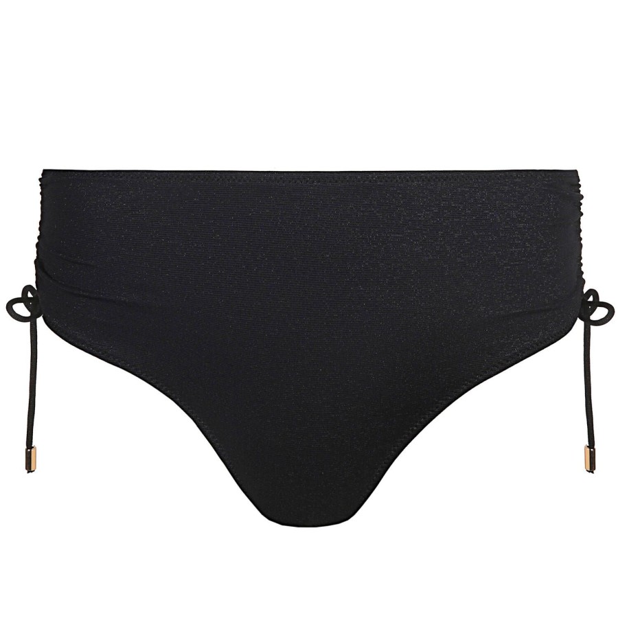 Maillots De Bain Marie Jo Culotte Haute | Bas De Maillot De Bain Culotte Haute Noir