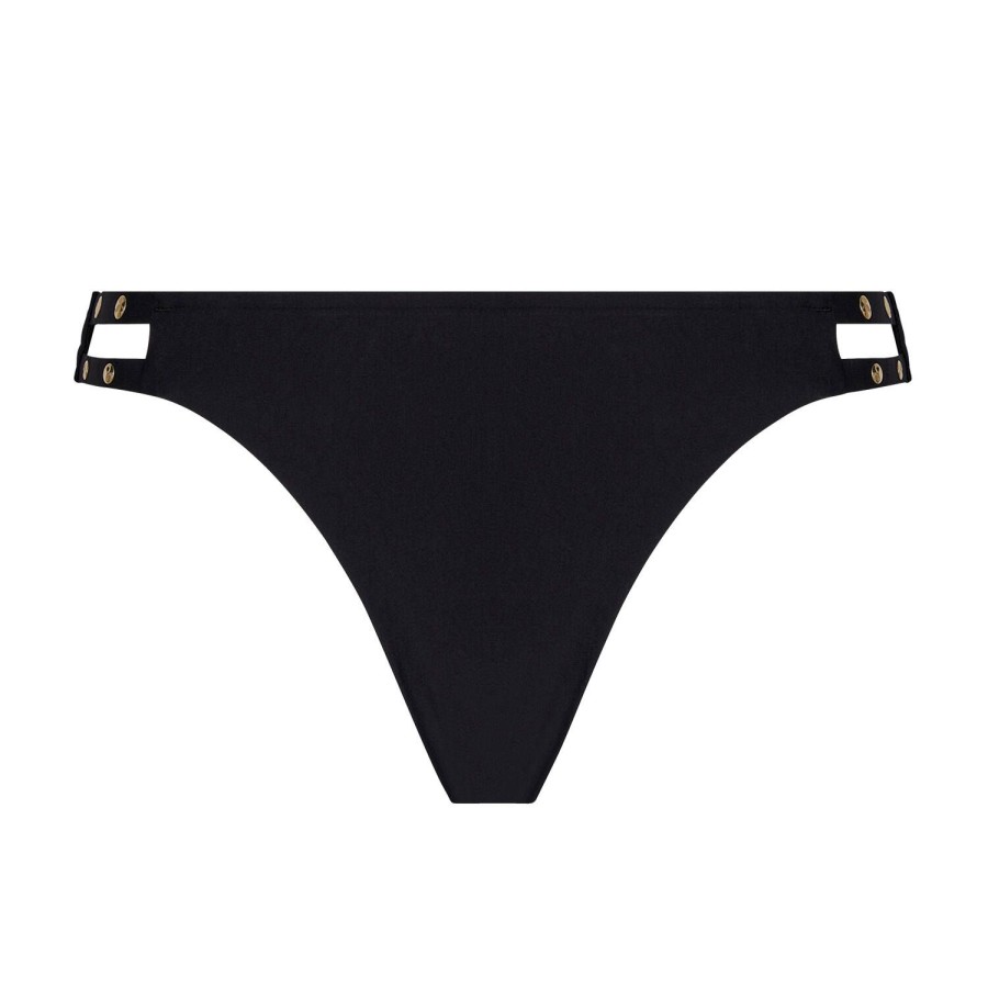 Maillots De Bain Lise Charmel Culotte Et Slip | Bas De Maillot De Bain Slip Taille Basse Noir