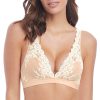 Soutiens-Gorge Wacoal | Soutien-Gorge Triangle En Dentelle Naturally Nude/Ivoire