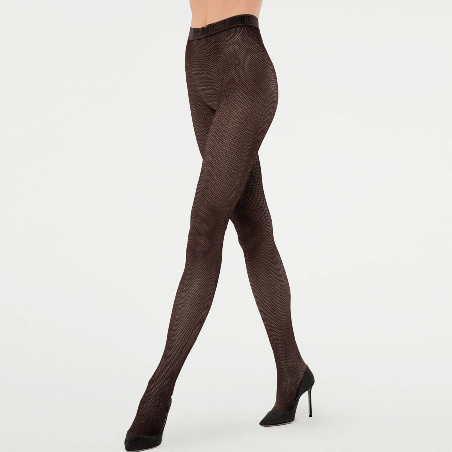 Lingerie Wolford | Collant Resille Noir