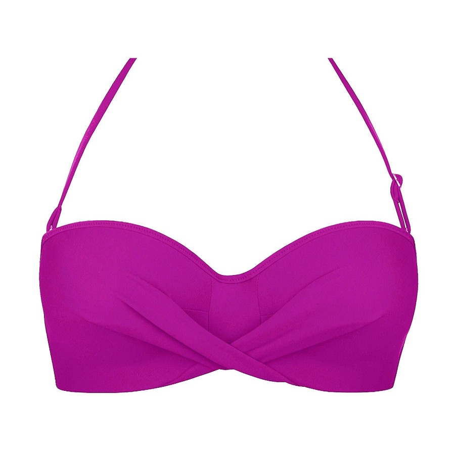 Maillots De Bain Antigel Bandeau | Haut De Maillot De Bain Bandeau Coques Mer Amethyste