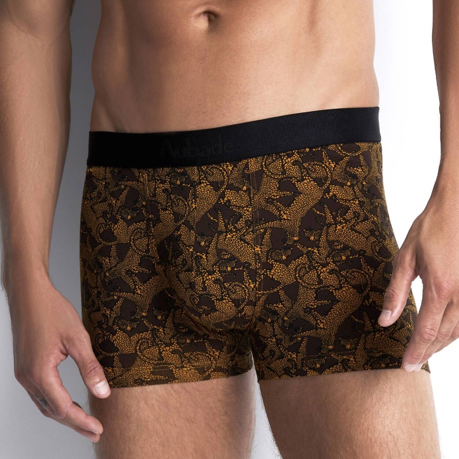 Homme Aubade Boxer Homme | Boxer Homme En Coton Guepard