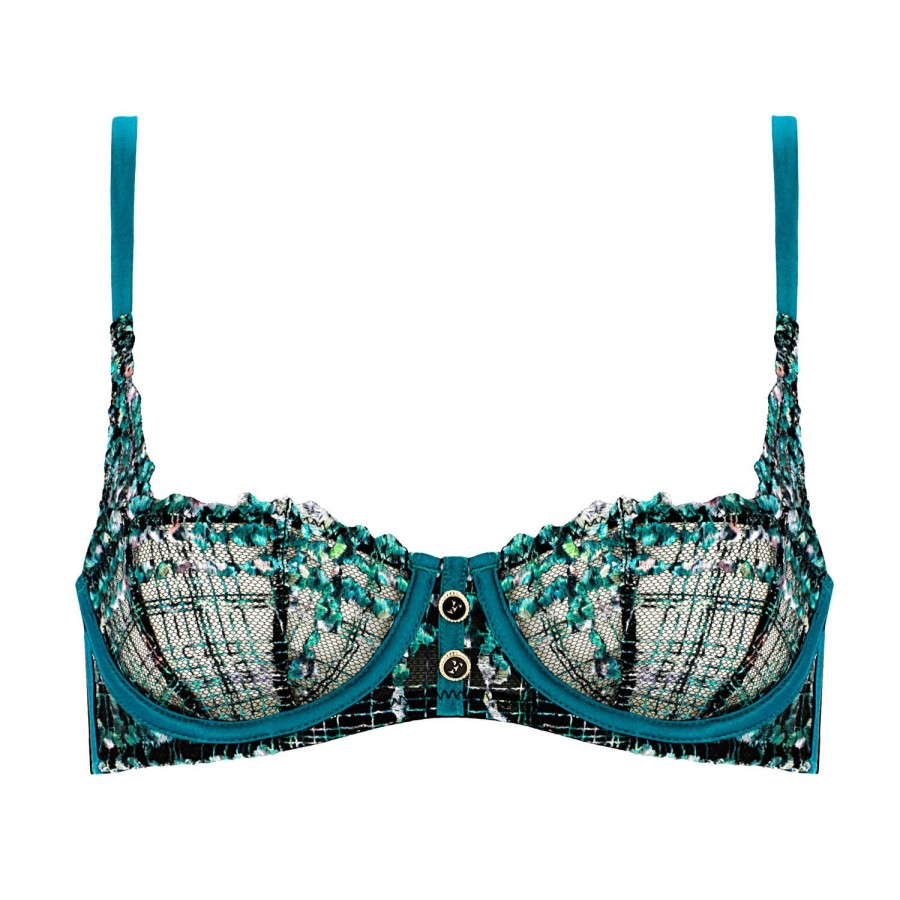 Soutiens-Gorge Fleur du Mal | Soutien-Gorge Balconnet Aquamarine