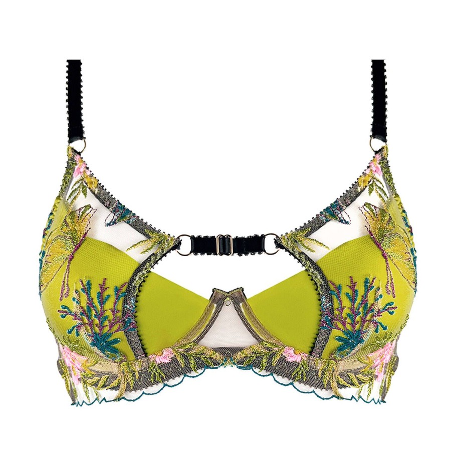 Soutiens-Gorge Edge o' Beyond | Soutien-Gorge Coques Lime