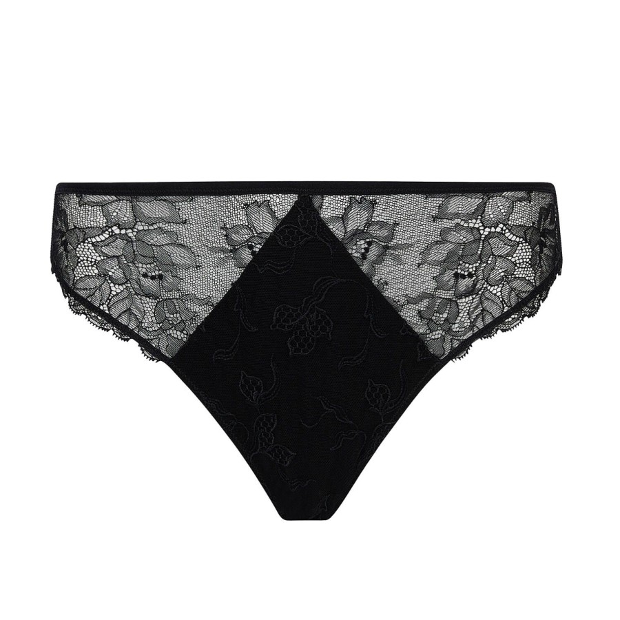 Culottes Lise Charmel | Slip Fantaisie En Dentelle Noir