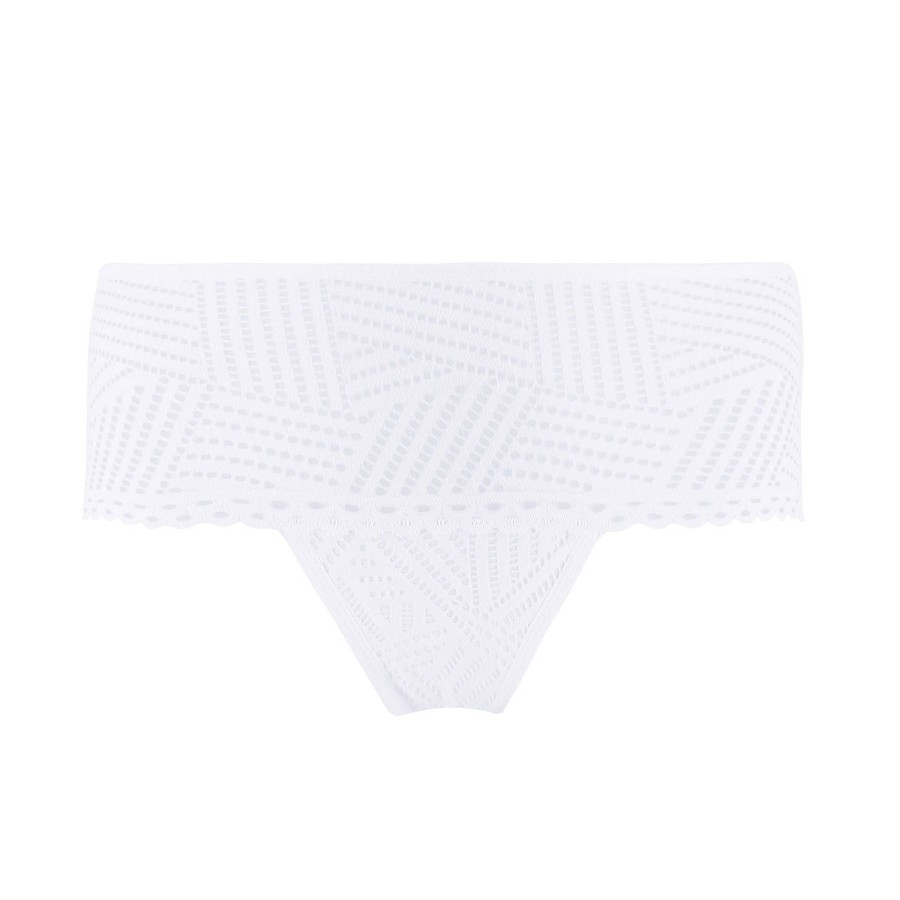 Culottes Antigel | Shorty Tressage Blanc